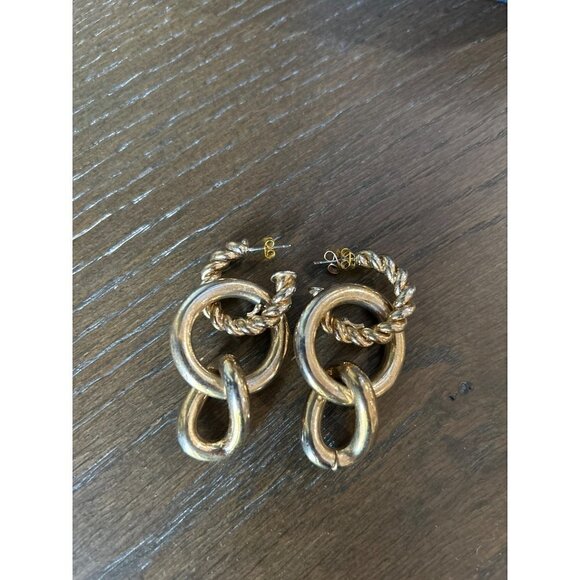 Dannijo Louisa Earrings Gold Womens Size OS - Picture 5 of 9